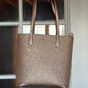 Kate Spade Glittering Gold Tote